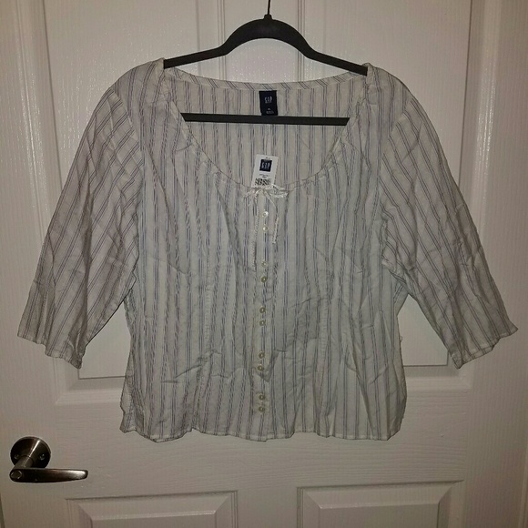 GAP Tops - Gap Peasant Top